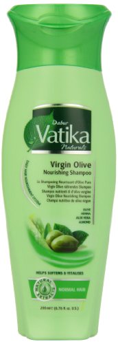 Dabur Vatika Virgin Olive Nourishing Shampoo, 6.76-Fluid Ounce (Pack of 2)