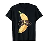 Christmas Sunglasses Banana Mustache T-Shirt