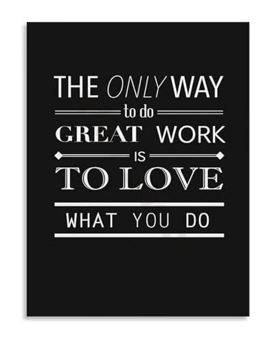 Humorous Motivational Office Canvas Wall-Art Print for Home Office Workspace Inspirational Funny Decor(Unframed,08x12inch(20x30c