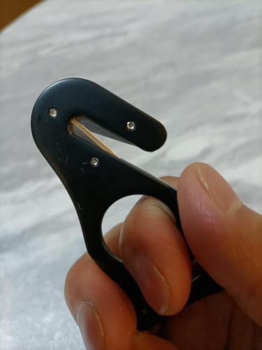 haihong Kitesurfing Harnesses Hook Safety-Knife Paragliding Skydiving with Pocket 2020 SK14 Black/Red