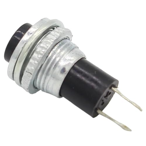 Interrupteur bouton-poussoir OFF-momentané ON 250V 0.5A pour circuits électroniques et modélisme