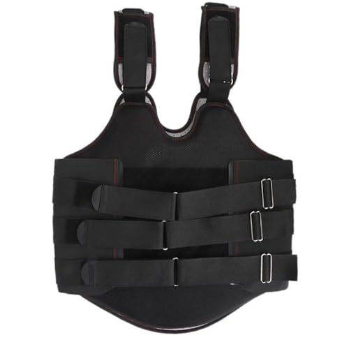 SHANRROW Thoracic Full Back Brace - Treat Kyphosis, Osteoporosis, Compression Fractures, And Pre Or Post Surgery with This Hard Lumbar Support,L