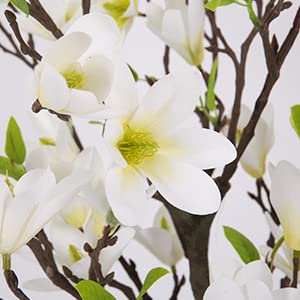 Gonuien 27”Artificial Closest To Natural Orchid Tree Artificial Plant Flower Indoor Office Home Decoration Artificial Pruning Tree #TOP5