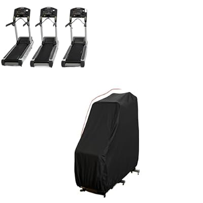 Fitness Equipment Cover Treadmill Dust Waterproof for Folding Treadmills Multiple Sizes(Black,117x97x168cm)