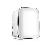 Refrigerador portátil para autos: la dimensión externa es de aproximadamente 25 * 20.3 * 28 cm (longitud x ancho x alto), tiene una capacidad de 4 l, el peso es de 3 kg, es más liviano que otros refrigeradores, fácil de transportar.