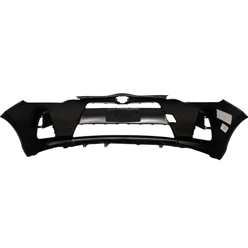 Image of Compatible with Toyota Prius C 2012-2014 Front Bumper Cover | CAPA Certified, Primed, With Fog Light Holes, Ready to Paint, OEM 5211952980, TO1000392