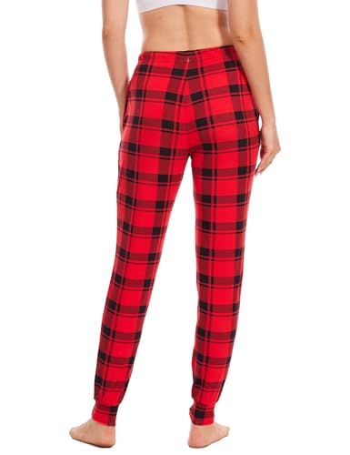 Image of GYS Women's Pajama Pants - Viscose Made from Bamboo, Joggers Pants with Pockets Comfy Lounge Sleep Pants Pj Bottoms