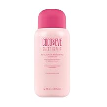 Coco & Eve Repairing & Restoring Shampoo for Damaged, Color Treated Hair - With Biomimetic Ceramides, Vitamin B5 to Repair Breakage, Split Ends, Strengthen and Hydrate. For All Hair Types 9.47 Fl Oz
