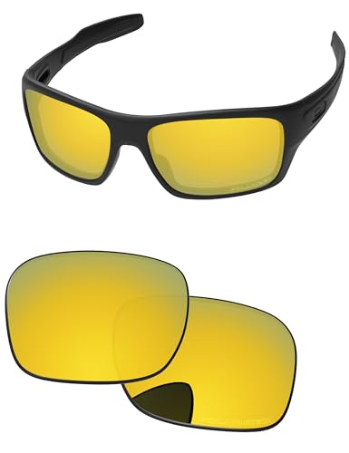 Image of Replacement Lenses for Oakley Turbine OO9263 65mm Sunglass - Precision Fit, UV Block & Impact Resistant