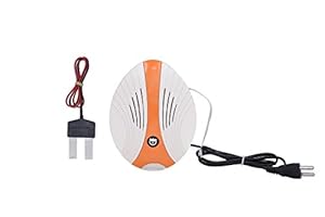 Aarav Water Tank Overflow Alarm Siren with Voice Sound, Wired Sensor Security System Water Alarm Bell with Free Water Sensor AUWA-12AC