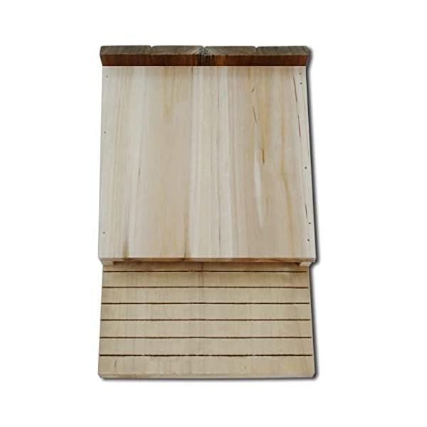 vidaXL 2x Holz Fledermauskasten Fledermaushaus Nistkasten Fledermausnistkasten – Bild 5
