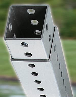 DOGIPOT 1301-P Galvanized Steel Telescopic Post