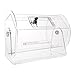 VEVOR Acrylic Raffle Drum,Professional Raffle Ticket Spinning Cage with 2 Keys, Transparent Lottery Spinning Drawing, Holds 5000 Tickets or 200 Raffle Balls, Raffle Ticket Box for Lottery Games Bingo