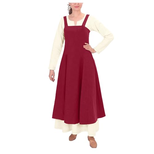 Robe médiévale avec tablier : le costume parfait sans compromis sur le confort