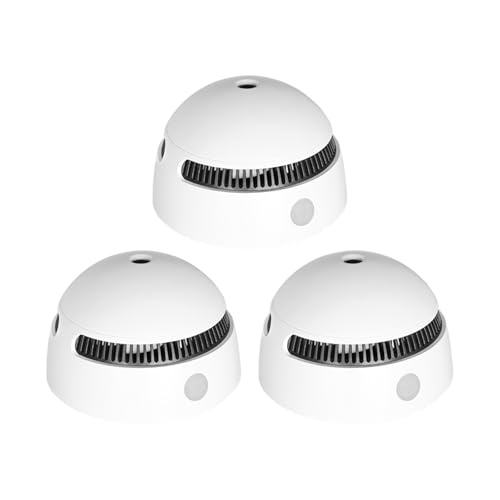 10-Year Battery Smoke Detector for Home | 85dB Fire Alarm Military-Grade Photoelectric Sensor Reduces 70% False Alarms | CE/UL Globally Certified | Easy Install (Adhesive/Screws) (3)