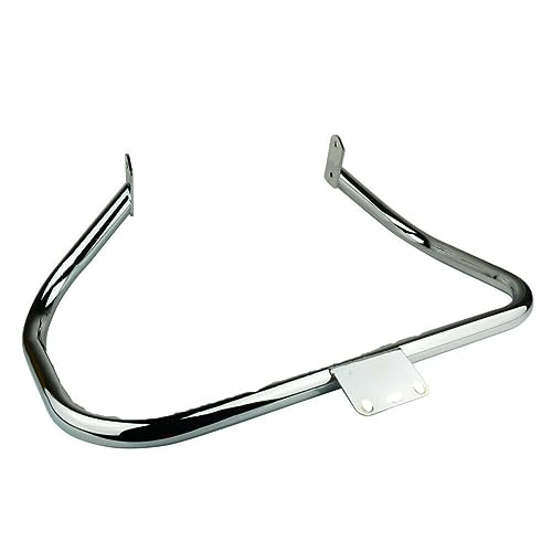 Chute pare-chocs en acier chromé pour moto Dragstar et Vstar 650