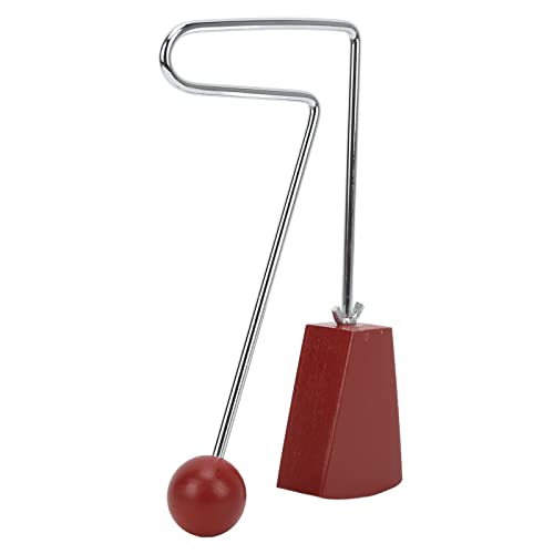 Vibraslap Hand Eye Coordination Premium Maple Glossy Edge Crisp Sound Vibraslap Percussion Instrument - Thumbnail 2