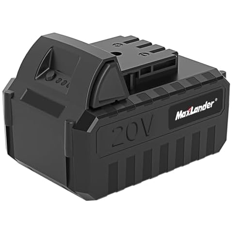 MAXLANDER 20V 4.0Ah Lithium Rechargeable Battery Pack for Cordless Snow Shovel ASYSN0225020 ASYSN0330020, Cordless Snow Blower ASYSN0150040 Cover