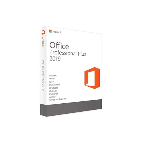 Office Professional 2019 1 PC (Lifetime License) for Windows 10 PC