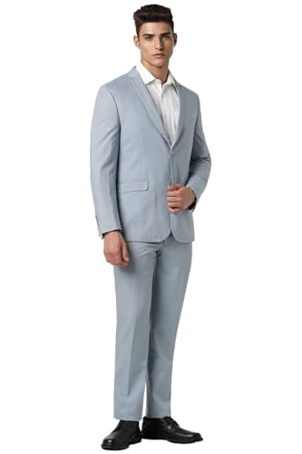 Image of Van Heusen Men's Cotton Blend Two Piece Suit-Dress Set
