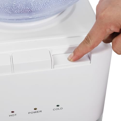 Image of 5 Gallon Top Loading Water Dispenser, 75W /550W Cold Warm Water Dispenser 110V Bottle Water Cooler with 3 Temperatures for Home and Restaurants 10.83 x 11.02 x 32.68 in