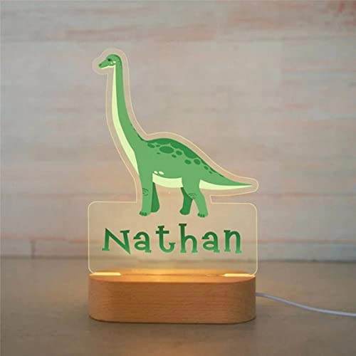 Lámpara de noche personalizada para niños con LED