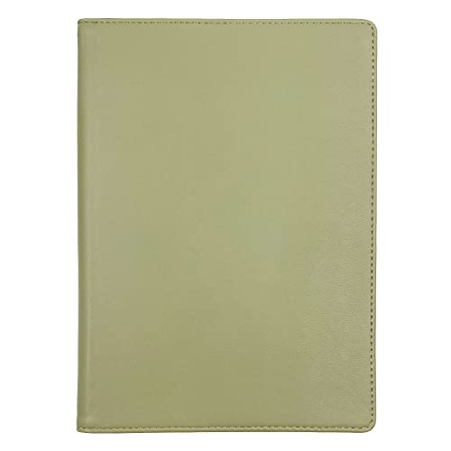 sslink 手帳カバー B6サイズ対応 (ピスタチオ) ハードカバータイプ ペンホルダー カードポケット付き おしゃれ かわいい くすみカラー パステル ニュアンス シンプル 多機能 無地 PUレザー合皮 ブックカバー