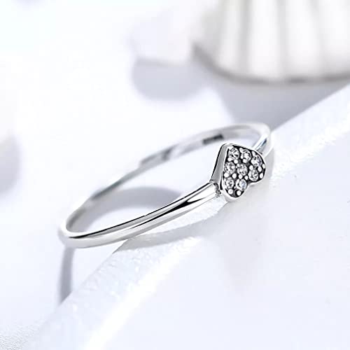 Bague cœur argent 925 le cadeau doux idéal pour une adolescente