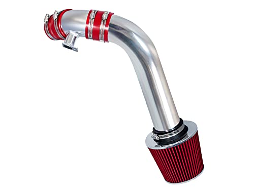 Rtunes Racing Cold Air Intake Kit + Filter Combo Red Compatible For 92-98 Bmw E36 3 Series 2.3L/2.5L I6 #TOP19