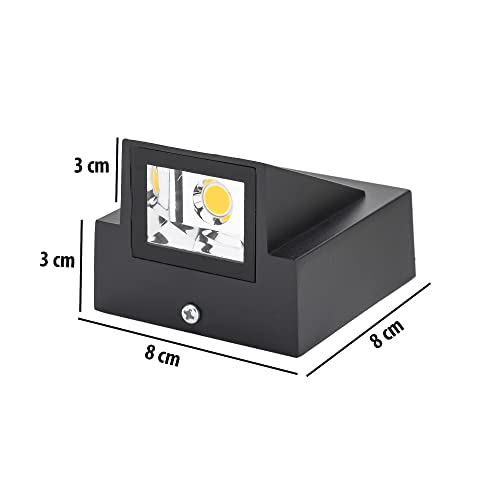 Image of 5 Watt Single Kupdown Elevation Light for Outdoor Waterproof (IP-65)Wall lamp