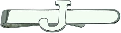 Jinno Designer Alphabet J Plain Tie Pin