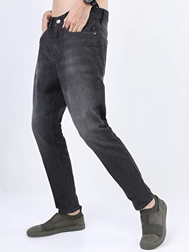Image of KETCH Men's Tapered Fit Mid Rise Jeans (Stretchable)