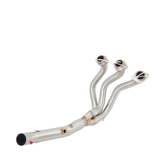 バイク用セントラルエキゾーストパイプ Compatible With Yamaha For MT09 For XSR900 2014-2020 対応 オートバイアクセサリー オートバイ排気マフラーパイプテールリフィット排気マフラー