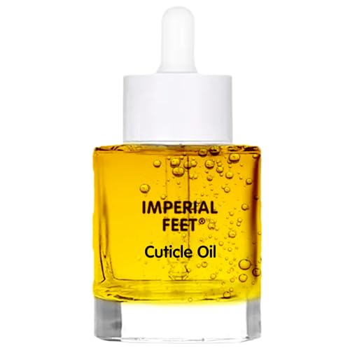 Aceite para Cutículas Imperial Feet para el Crecimiento y Fortalecimiento de Uñas 30ml - Aceite de Almendra y Vitamina E para Uña y Cutícula - Hidrata, Fortalecedor de Uña y Nutre Cutícula Secas