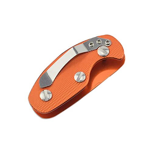Organisateur de clés Operitacx en aluminium avec 9 clips orange et noir