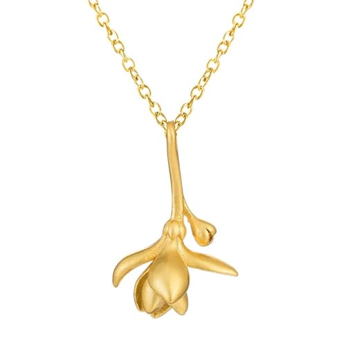 Collier magnolia 925 pour illuminer vos tenues d'été et de printemps