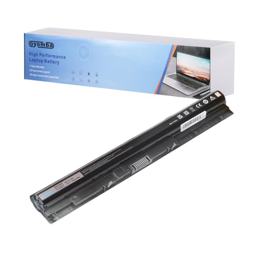 Oyomba M5Y1K Laptop Battery Replacement for Dell Inspiron 14 15 3451 3452 3458 3551 3552 3558 3462 3465 3467 3565 3567 5451 5452 5455 5458 5459 5551 5552 5555 5558 5559, Latitude 3460 3560 3470 3570
