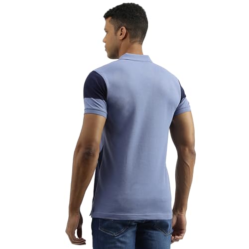 Image of United Colors of Benetton Regular Fit Polo Collar Striped T-Shirt