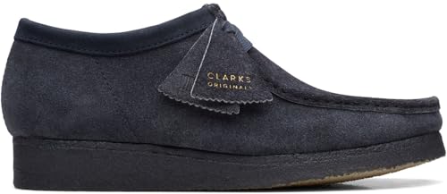 Clarks Men's Wallabee (Ink Hairy Suede)2
