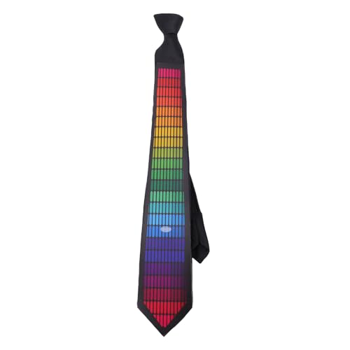 Corbata para Fiestas Musicales banapoy con tecnología LED sonora