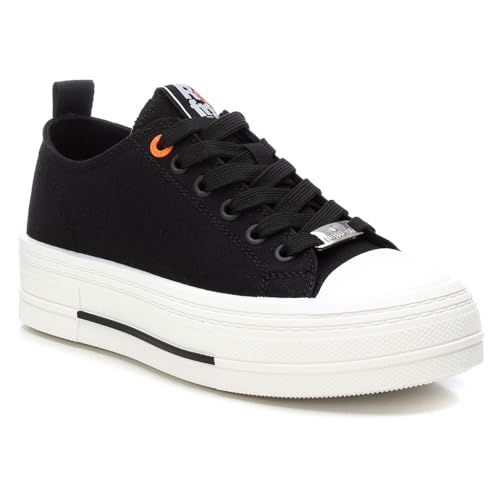 REFRESH 172817, Zapatillas Casual para Mujer, Negro, 39 EU