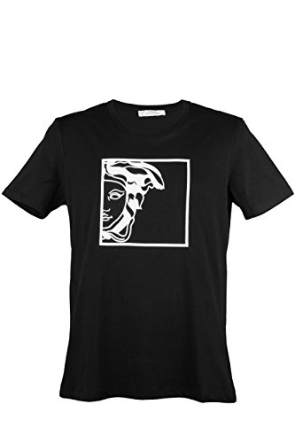 Versace Collection Short Sleeve Crew Neck Embellished Graphic T-Shirt (Large ) Versace Collection Short Sleeve Crew Neck Embellished Graphic T-Shirt (Large )