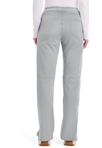 Image of Cherokee Women Scrub Pant with Straight Leg Pull-on Pant Medical Bottom with 4 Pocket & 2-Way Stretch Fabric - WW110