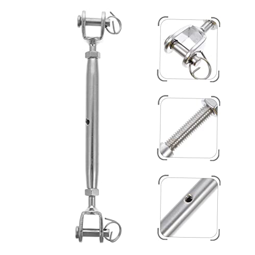 Steel Cable Turnbuckle Screw Hook Closed Body Screw Stainless Steel for Outdoor Industrial miniatura 3