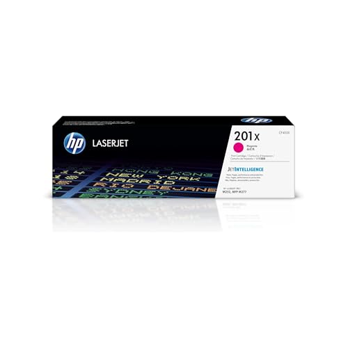 HP 201X CF403X Toner Magenta Grande capacité Authentique Color LaserJet Pro M252 / M274 / M277