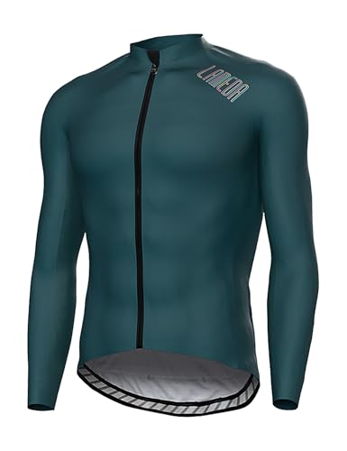 Maillot de cyclisme thermique homme pour stopper le vent en VTT et route
