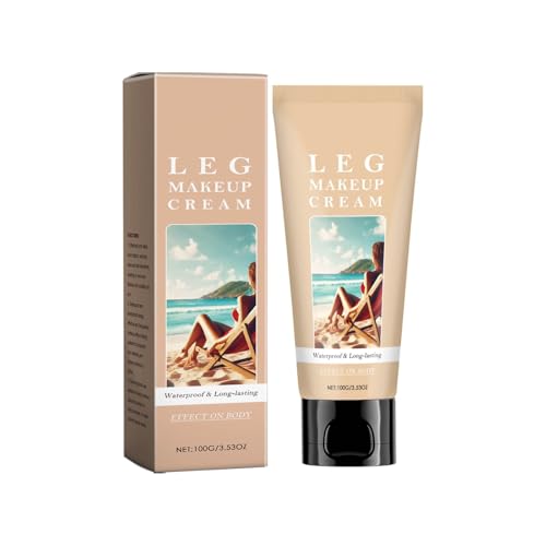 Maquillaje de piernas resistente al agua, resistente al agua, resistente al agua, corrector de venas varicosas, crema para varices (B, 1)