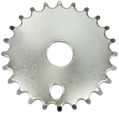 Lowrider Chainring Steel 312 24t Chrome. for Bicycles, Bikes, Beach Cruiser, Strech Bikes, limos, Chopper Cruiser