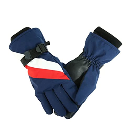 Gants de ski écran tactile hiver gants chauds motoneige et moto coupe-vent