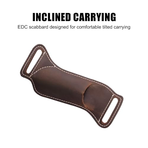 Messerscheide für Gürtel, EDC Klappmessertasche, EDC Taschenmesser Organizer Multitool Taschenmesserhalter mit Gürtelschlaufe für Klappmesser